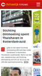 Mobile Screenshot of christelijknieuws.nl